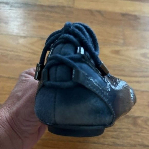 Maria Sharapova Cole Haan Air Bacara Ballet "Blazer Blue Paten Leather", Size 8B - Picture 8 of 8